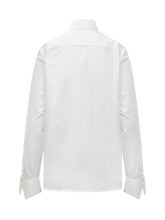 7 FOR ALL MANKIND - Camicia in Popeline con Fiocco - Bianco - LIDIASHOPPING® - Official Website