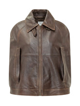 7 FOR ALL MANKIND - Cappa con Colletto e Zip - Marrone - LIDIASHOPPING® - Official Website