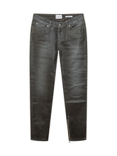 7 FOR ALL MANKIND - Jeans Skinny con Zip al Fondo - Nero - LIDIASHOPPING® - Official Website