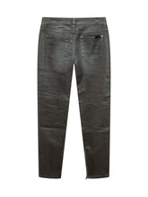7 FOR ALL MANKIND - Jeans Skinny con Zip al Fondo - Nero - LIDIASHOPPING® - Official Website