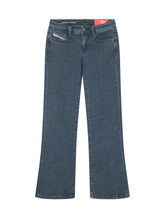 DIESEL KIDS - D-Ar ry Wide Leg Jeans - Blue - LIDIASHOPPING® - Official Website