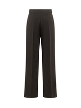 DES PHEMMES - Pantaloni Ampi con Applicazioni Gioiello - Nero - LIDIASHOPPING® - Official Website