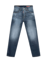 DSQUARED2 KIDS - Stanislav Straight Leg Jeans - Blue - LIDIASHOPPING® - Official Website