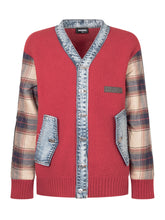 DSQUARED2 KIDS - Cardigan with Check Inserts - Multicolor - LIDIASHOPPING® - Official Website