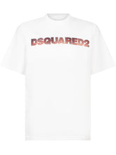 DSQUARED2 KIDS - T-shirt con Stampa Frontale - Bianco - LIDIASHOPPING® - Official Website