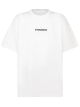 DSQUARED2 KIDS - T-shirt con Logo Centrale - Bianco - LIDIASHOPPING® - Official Website