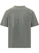 SATISFY - T-shirt Mothtech con Dettagli Traforati - Grigio - LIDIASHOPPING® - Official Website