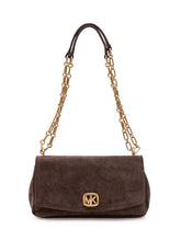 MICHAEL MICHAEL KORS - Borsa a Spalla con Tracolla a Catena - Marrone - LIDIASHOPPING® - Official Website