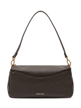 MICHAEL MICHAEL KORS - Borsa a Spalla con Patta e Catena - Marrone - LIDIASHOPPING® - Official Website