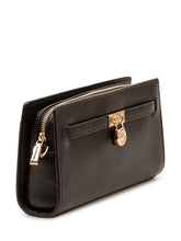 MICHAEL MICHAEL KORS - Pochette Strutturata con Chiusura Frontale - Nero - LIDIASHOPPING® - Official Website
