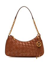 MICHAEL MICHAEL KORS - Borsa a Spalla con Trama Intrecciata - Marrone - LIDIASHOPPING® - Official Website