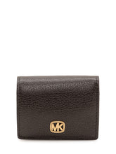 MICHAEL MICHAEL KORS - Portafoglio Compatto con Patta e Logo - Marrone - LIDIASHOPPING® - Official Website