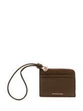 MICHAEL MICHAEL KORS - Portacarte con Laccetto da Polso - Verde - LIDIASHOPPING® - Official Website