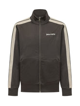 PALM ANGELS KIDS - Giacca con Zip e Bande Laterali - Nero - LIDIASHOPPING® - Official Website