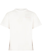 PALM ANGELS KIDS - T-shirt con Logo sul Petto - Bianco - LIDIASHOPPING® - Official Website