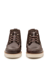 BARBOUR - Stivaletto Hadstone Chukka con Lacci - Marrone - LIDIASHOPPING® - Official Website