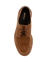 BARBOUR - Scarpa Derby Aydon con Cuciture a Vista - Marrone - LIDIASHOPPING® - Official Website