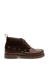 BARBOUR - Stivaletto Harle Chukka con Lacci Laterali - Marrone - LIDIASHOPPING® - Official Website