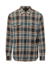 DSQUARED2 - Camicia a Quadri con Tasche sul Petto - Marrone - LIDIASHOPPING® - Official Website