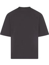 DSQUARED2 - T-shirt Loose Fit con Stampa Testuale - Nero - LIDIASHOPPING® - Official Website