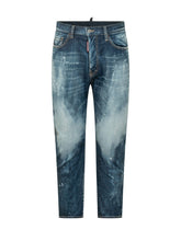 DSQUARED2 - Jeans Bro con Effetto Used - Blu - LIDIASHOPPING® - Official Website