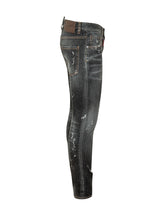 DSQUARED2 - Skater Jeans with Distressed Details - Blue - LIDIASHOPPING® - Official Website
