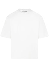DSQUARED2 - T-shirt Iconique Loose Fit con Stampa - Bianco - LIDIASHOPPING® - Official Website