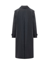 SCHNEIDERS - Cappotto Lungo Lena con Bottoni - Blu - LIDIASHOPPING® - Official Website