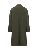 SCHNEIDERS - Cappotto Lungo Alexander con Chiusura a Bottoni - Verde - LIDIASHOPPING® - Official Website