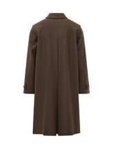 SCHNEIDERS - Cappotto Lungo Alexander con Chiusura a Bottoni - Marrone - LIDIASHOPPING® - Official Website