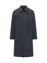 SCHNEIDERS - Cappotto Lungo Hubertus con Bottoni - Blu - LIDIASHOPPING® - Official Website