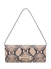 VICTORIA BECKHAM - Dorian East West Clutch with Flap - Beige - LIDIASHOPPING® - Official Website