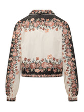FARM RIO - Winter Floral Shirt with Ruffle - Multicolor - LIDIASHOPPING® - Official Website