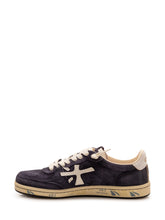 PREMIATA - Sneakers with Side Applique - Blue - LIDIASHOPPING® - Official Website
