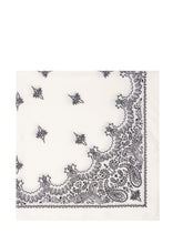 DESTIN - Judy Bandana with Paisley Motif - White - LIDIASHOPPING® - Official Website