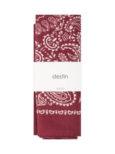 DESTIN - Judy Bandana con Motivo Paisley - Rosso - LIDIASHOPPING® - Official Website