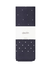 DESTIN - Judy Carre con Motivo a Pois - Blu - LIDIASHOPPING® - Official Website