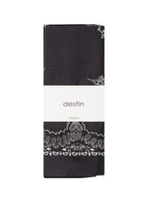 DESTIN - Triangle Bandana with Paisley Motif - Black - LIDIASHOPPING® - Official Website
