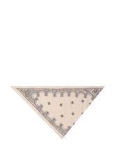 DESTIN - Triangle Bandana with Paisley Motif - Beige - LIDIASHOPPING® - Official Website