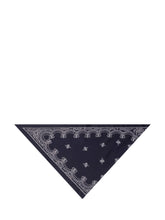 DESTIN - Triangle Bandana con Motivo Paisley - Blu - LIDIASHOPPING® - Official Website