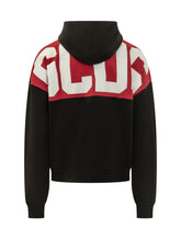 GCDS - Band Logo Back Hoodie with Front Pocket - Black - LIDIASHOPPING® - Official Website