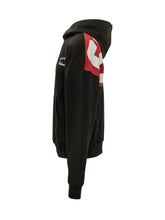 GCDS - Band Logo Back Hoodie with Front Pocket - Black - LIDIASHOPPING® - Official Website