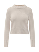 ALPHA STUDIO - Maglia Girocollo con Bordi a Coste - Rosa - LIDIASHOPPING® - Official Website
