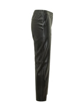 ALPHA STUDIO - Pantaloni Dritti in Pelle - Nero - LIDIASHOPPING® - Official Website