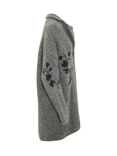 SEMICOUTURE - Cappotto Hollie con Motivo Floreale - Grigio - LIDIASHOPPING® - Official Website