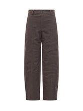 SEMICOUTURE - Pantaloni Giselle a Gamba Ampia - Marrone - LIDIASHOPPING® - Official Website