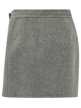 SEMICOUTURE - June Short Skirt - Grey - LIDIASHOPPING® - Official Website