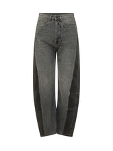 SEMICOUTURE - Jeans Adelaide a Gamba Curva - Grigio - LIDIASHOPPING® - Official Website