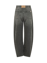 SEMICOUTURE - Jeans Adelaide a Gamba Curva - Grigio - LIDIASHOPPING® - Official Website