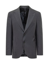 COLAMARINO ITALY - Suit with Peak Lapels - Blue - LIDIASHOPPING® - Official Website
